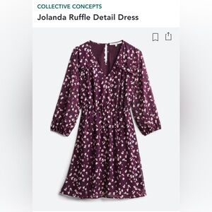 EUC Women’s dress Size small worn 1x